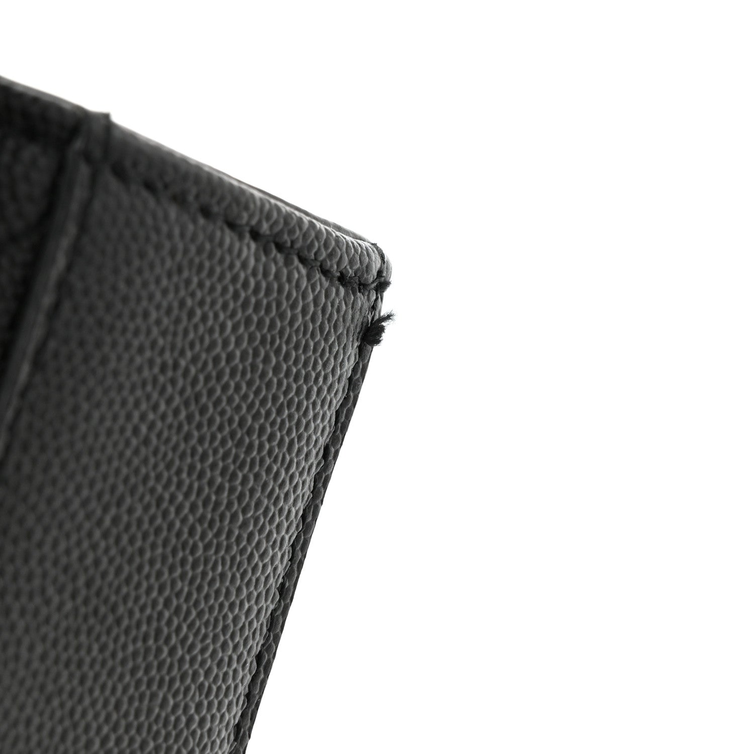 Saint Laurent Grain De Poudre Textured Mixed Matelasse Triquilt Medium Monogram Satchel Black 13 of 13
