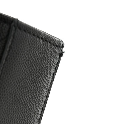 Saint Laurent Grain De Poudre Textured Mixed Matelasse Triquilt Medium Monogram Satchel Black 13 of 13