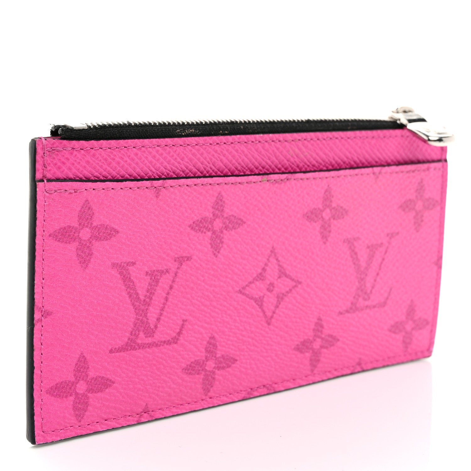 Louis Vuitton Taigarama Coin Card Holder Fuchsia 3 of 9