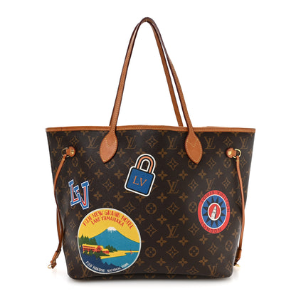 Louis Vuitton Monogram Stories Neverfull MM 1 of 10