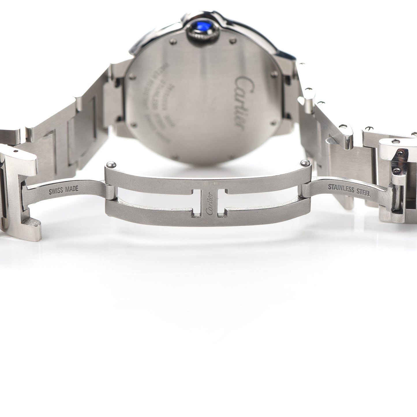 Stainless Steel 36mm Ballon Bleu De Cartier Quartz Watch