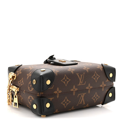 Louis Vuitton Monogram Petite Malle Souple Black 4 of 10