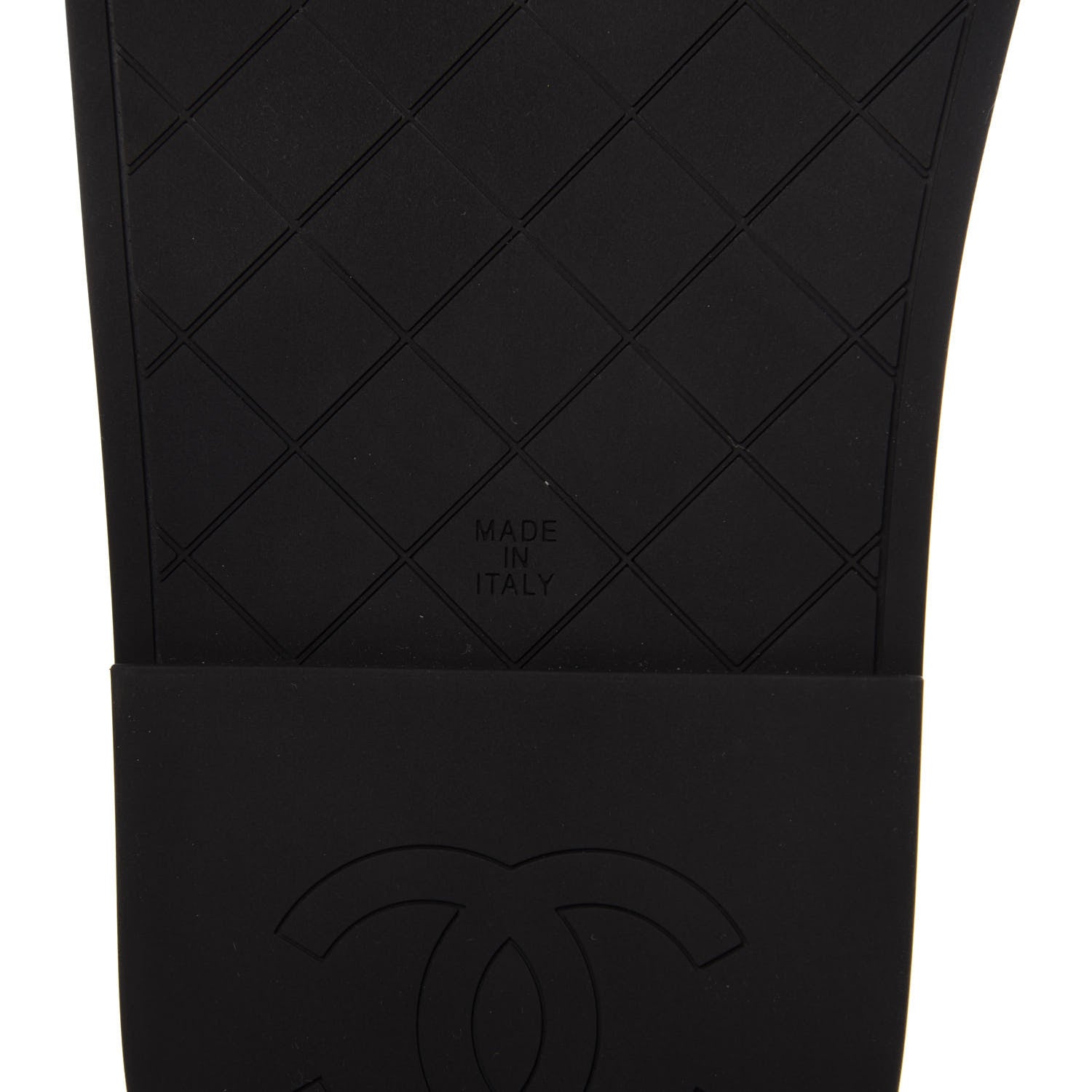 Chanel Lambskin Quilted CC Mules Sandals 39 Black 6 of 9