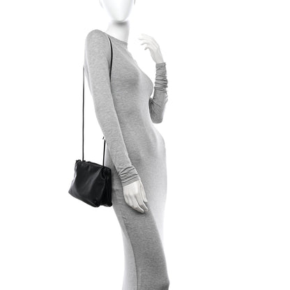 The Row Grained Calfskin Bourse Clutch Black 2 of 9