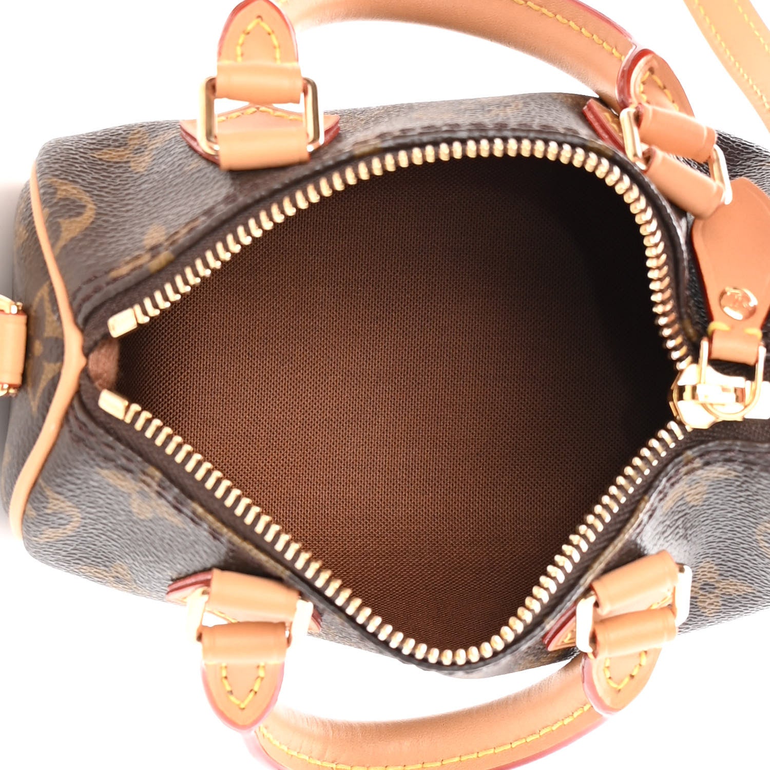 Louis Vuitton Monogram Nano Speedy Bandouliere 5 of 10