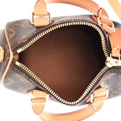 Louis Vuitton Monogram Nano Speedy Bandouliere 5 of 10