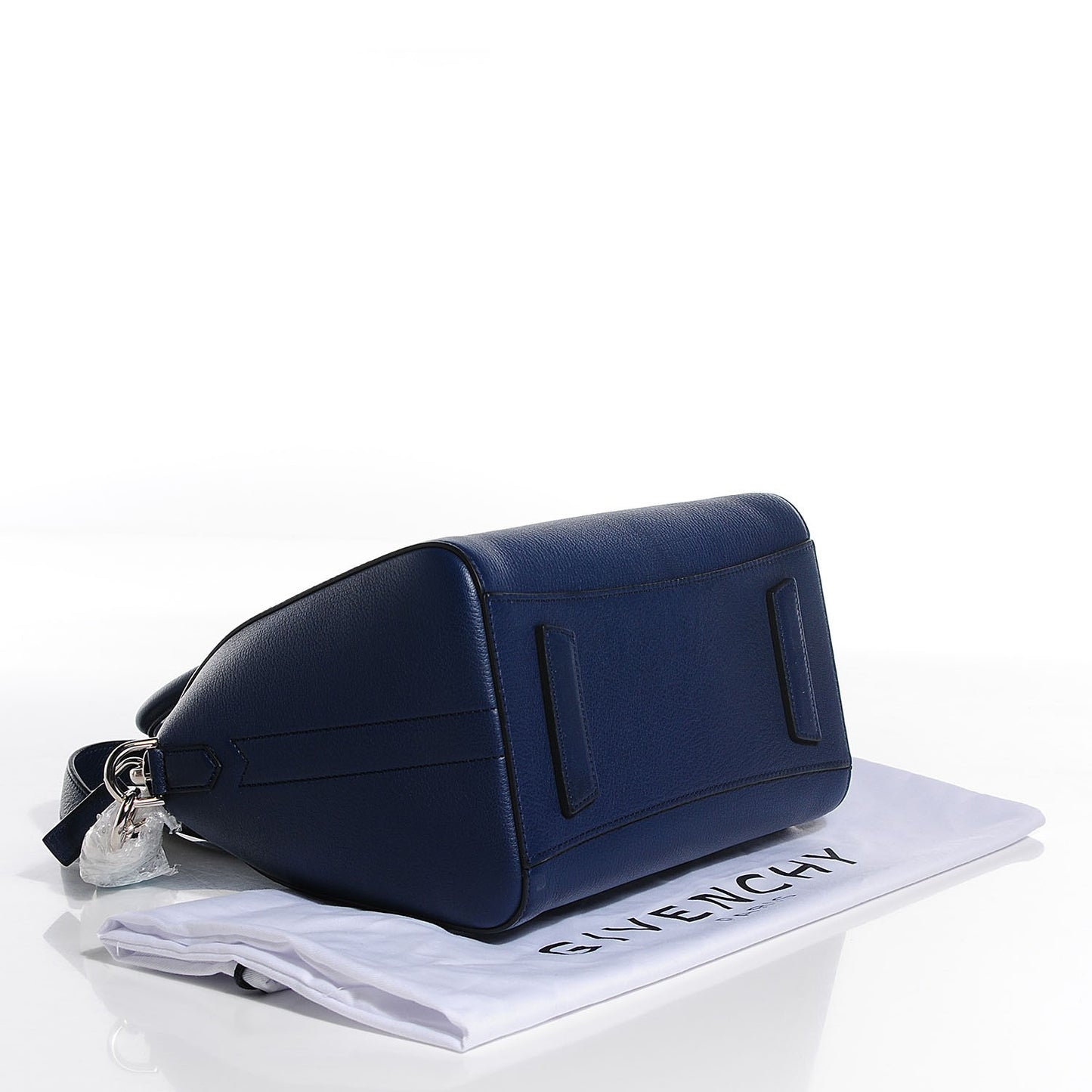 Sugar Goatskin Small Antigona Navy