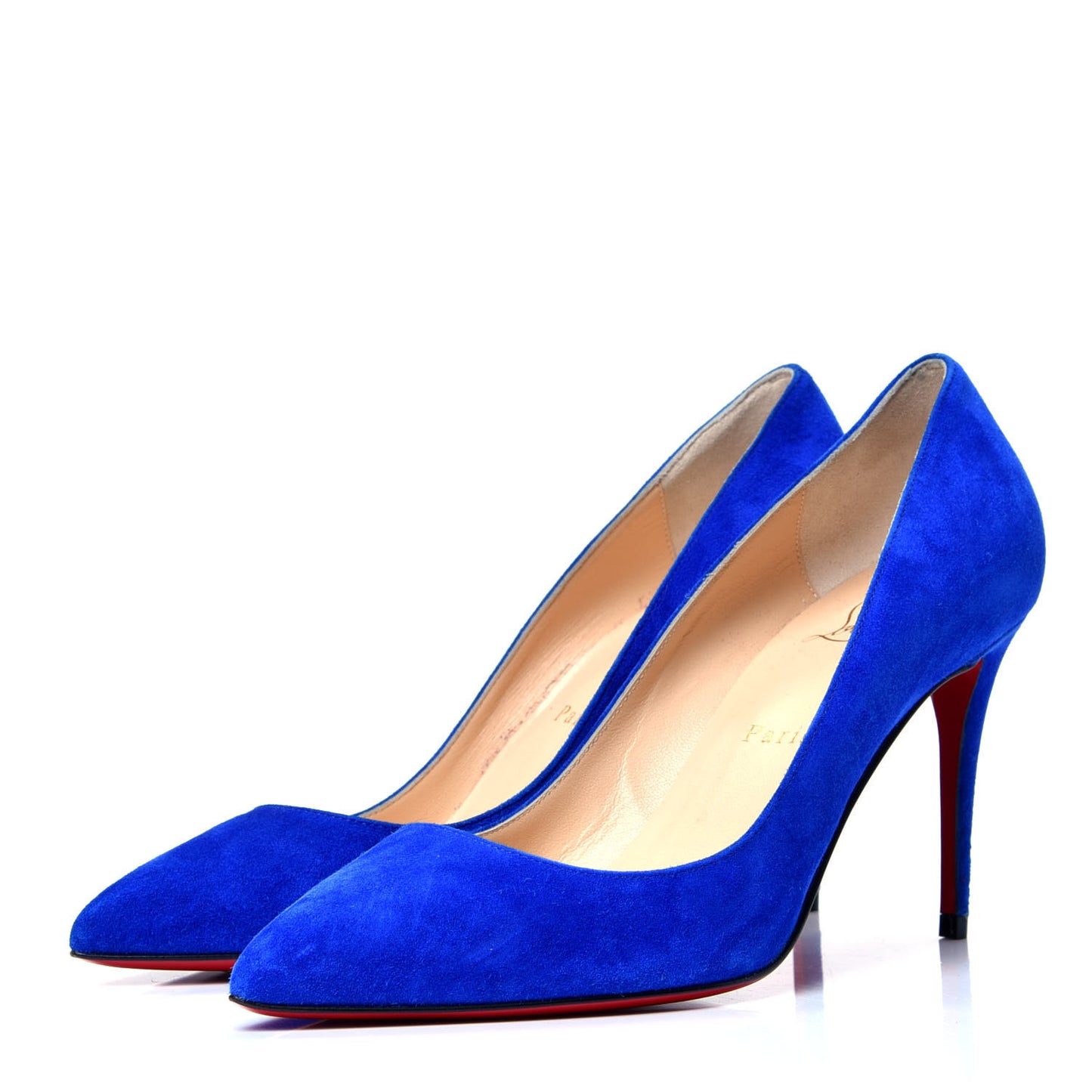 Veau Velours Pigalle Follies 85 Pumps 38 Cyclades
