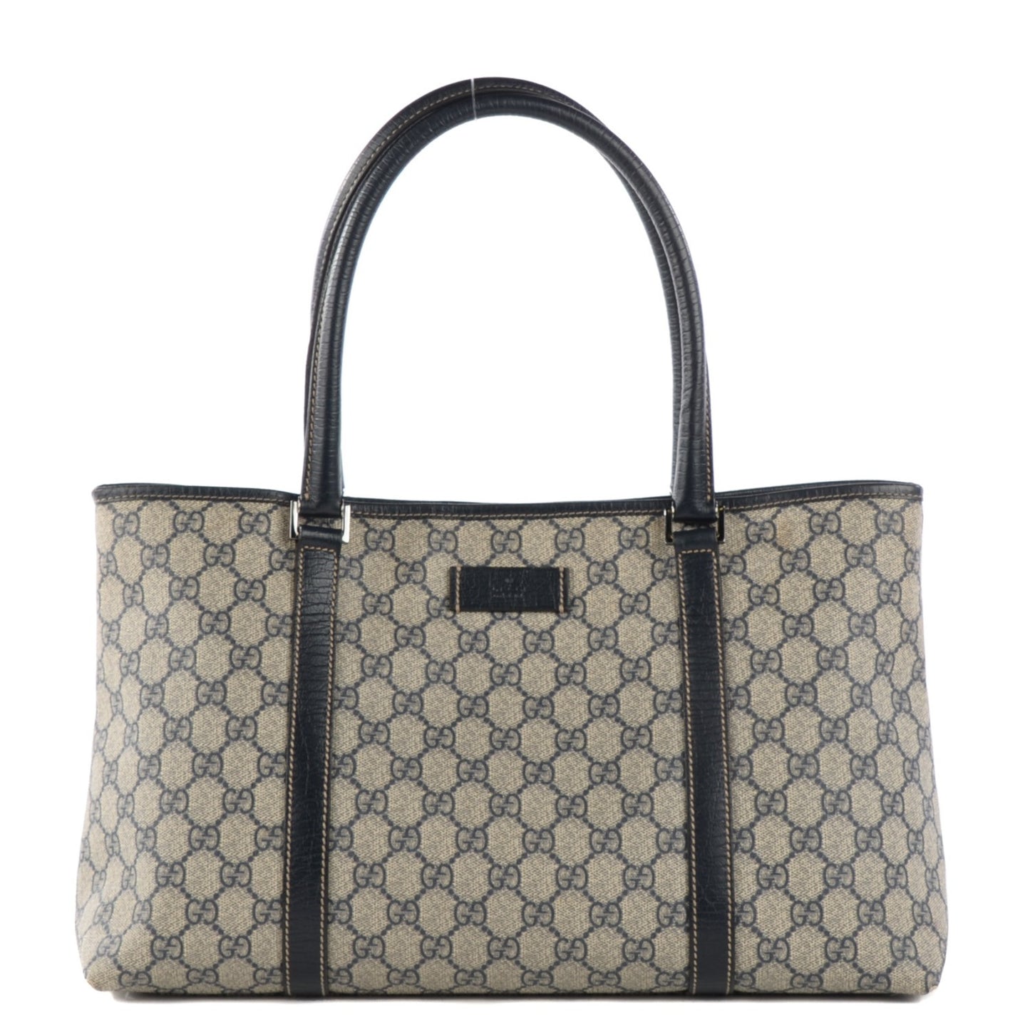 GG Plus Monogram Medium Joy Tote Navy