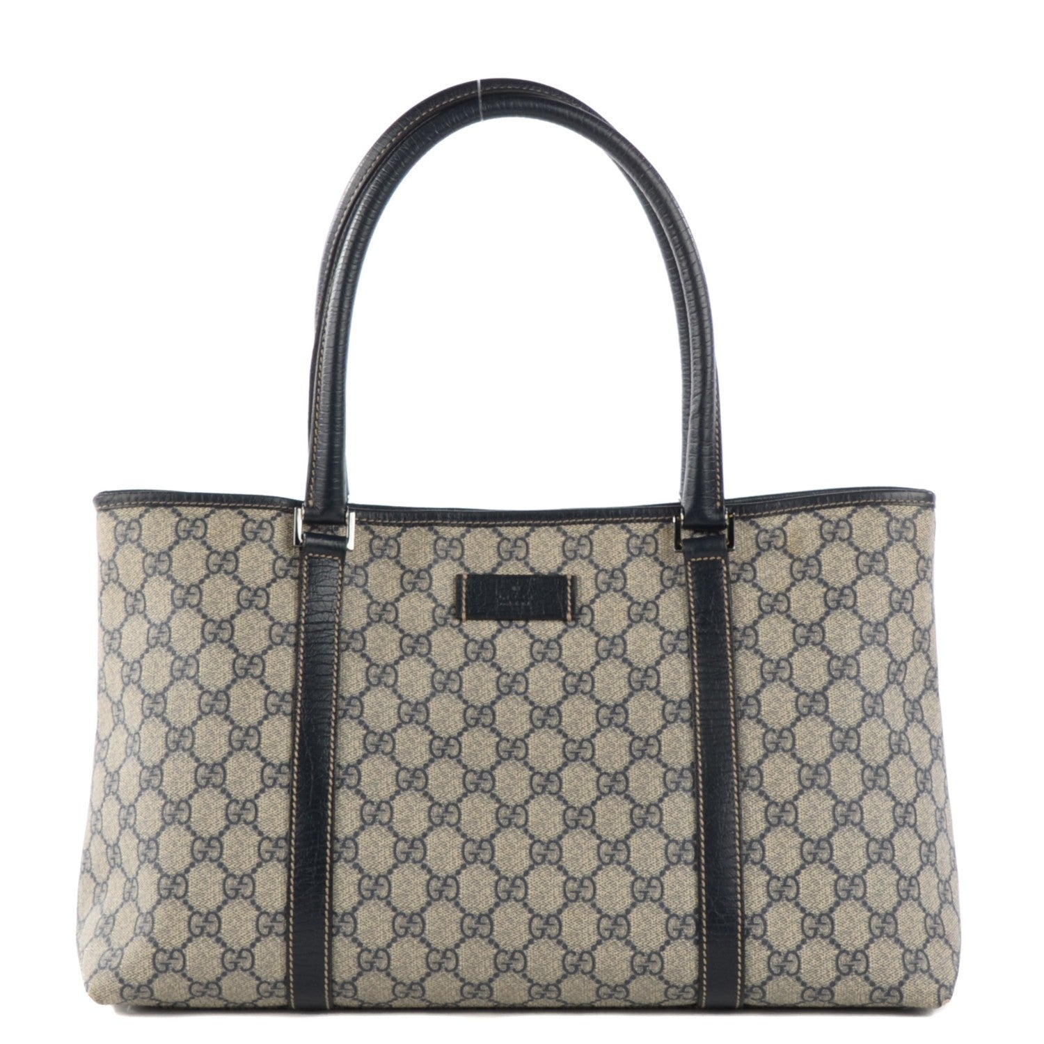 Gucci GG Plus Monogram Medium Joy Tote Navy 1 of 7