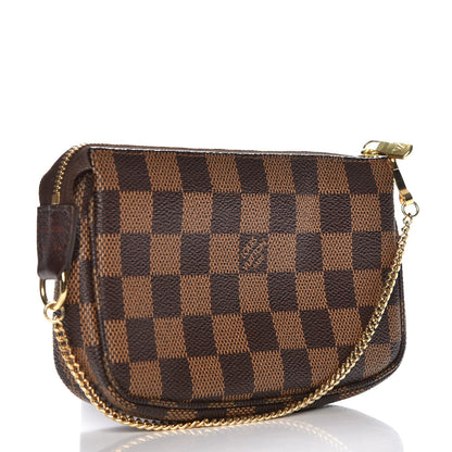 Louis Vuitton Damier Ebene Mini Pochette Accessories 3 of 7