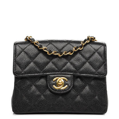 Chanel Caviar Quilted Mini Square Flap Black 1 of 7