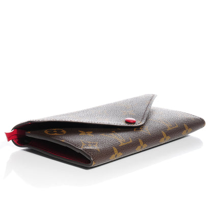Louis Vuitton Monogram Josephine Wallet Red 4 of 8