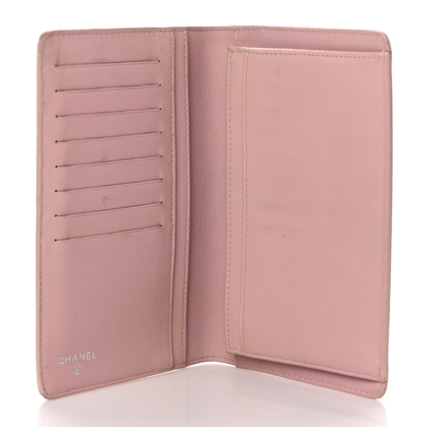 Caviar Timeless CC Yen Wallet Pink