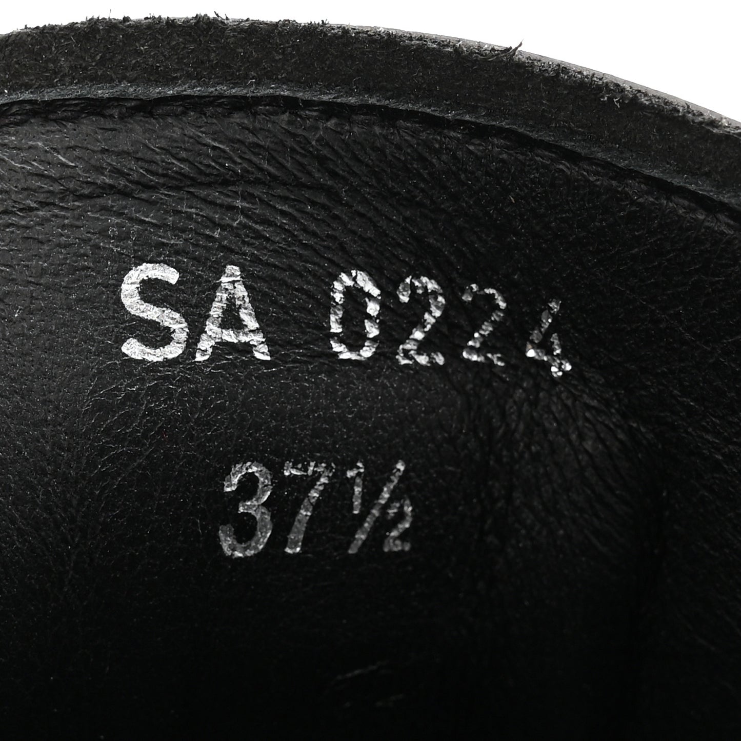 Calfskin Terra Moccassins 37.5 Black