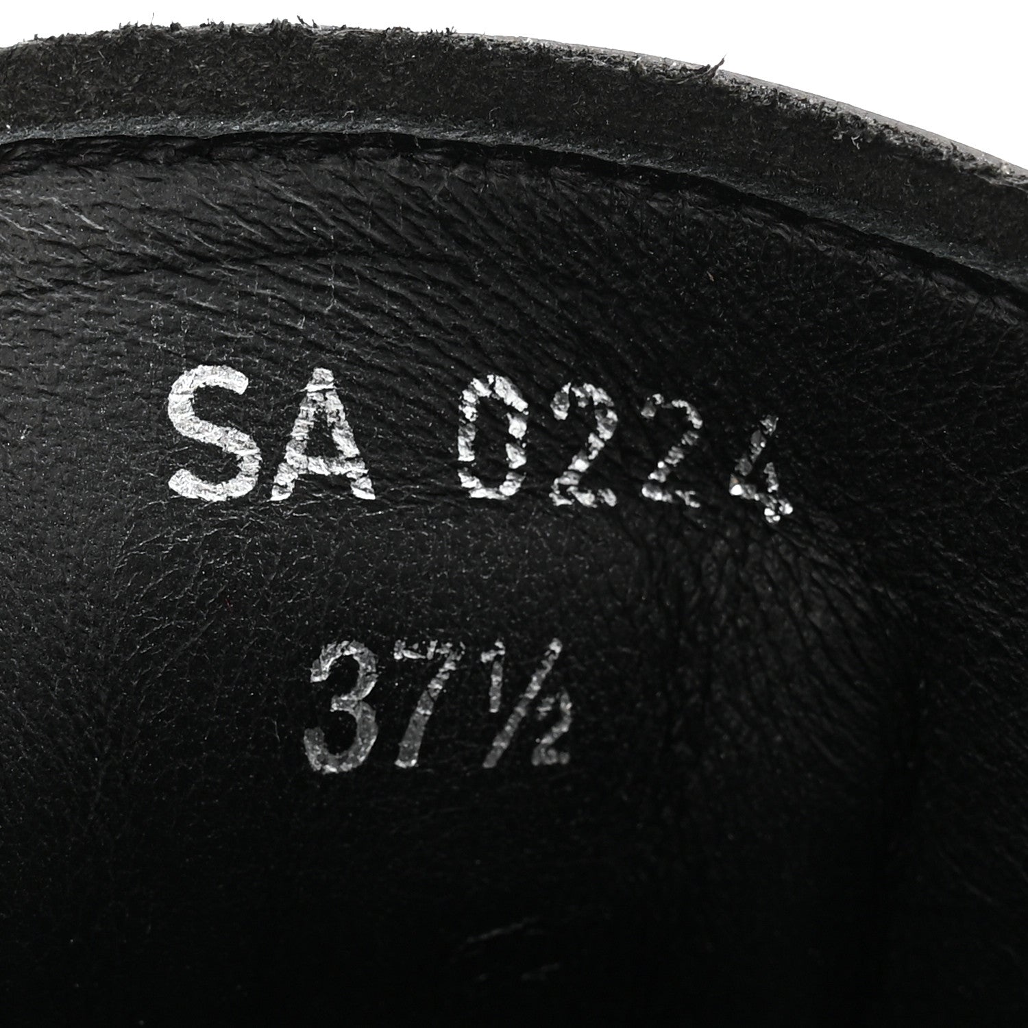 Givenchy Calfskin Terra Moccassins 37.5 Black 9 of 11