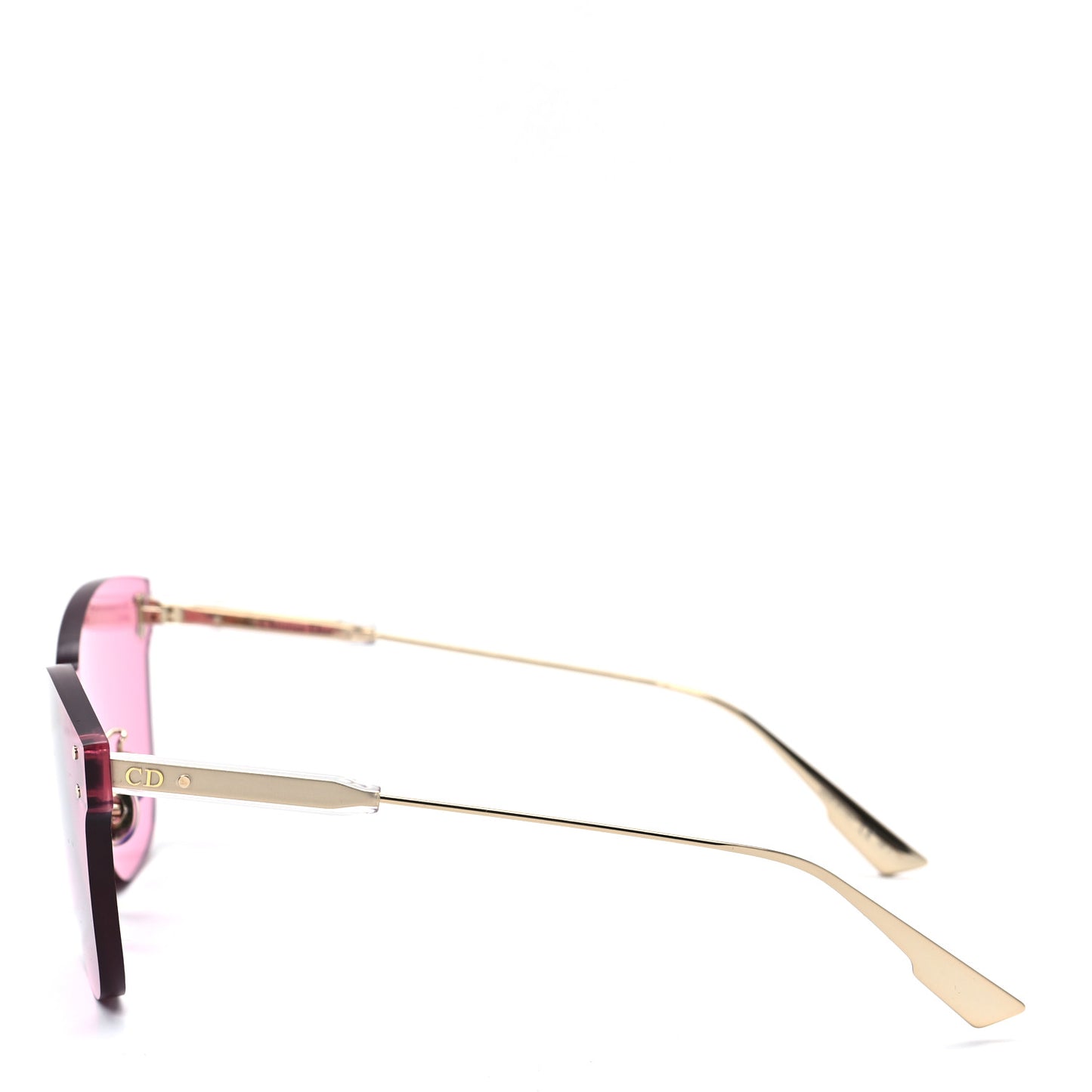 Mirrored Color Quake 2 Sunglasses Fuchsia