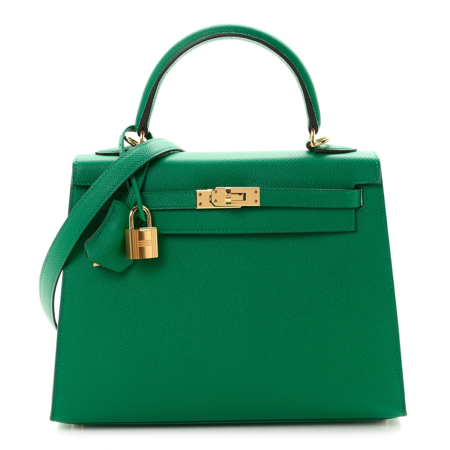 Hermes Epsom Kelly Sellier 25 Vert Jade 1 of 11