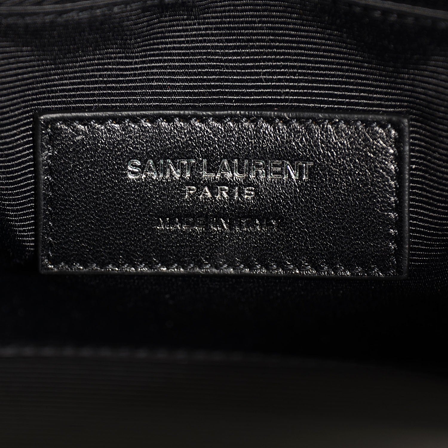 Saint Laurent Grained Calfskin Baby Sac De Jour Black 7 of 7