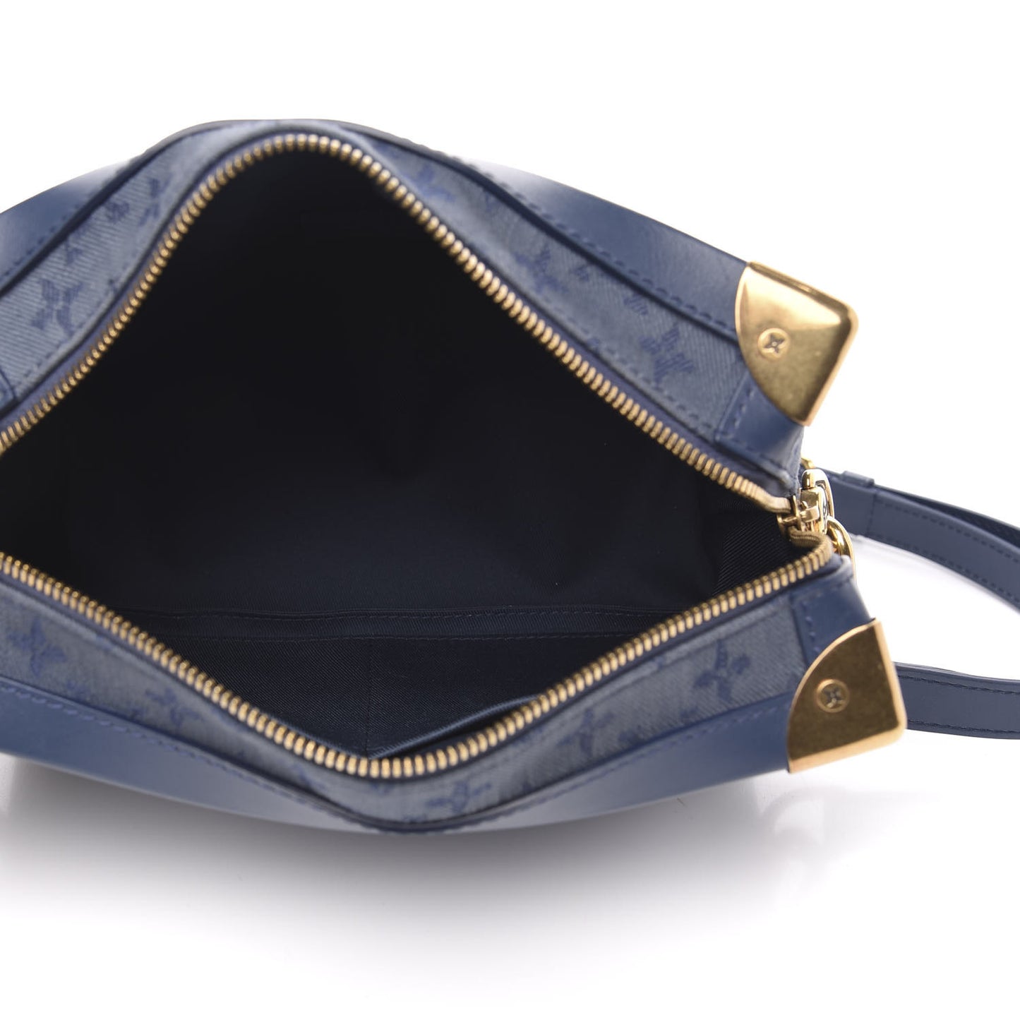 Denim Monogram Soft Trunk Navy