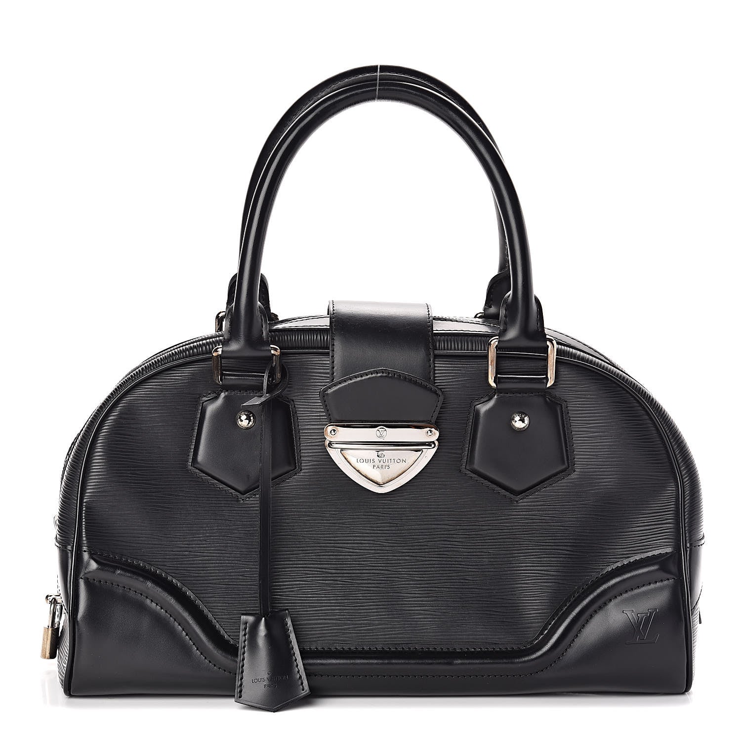 Louis Vuitton Epi Bowling Montaigne GM Black 1 of 12