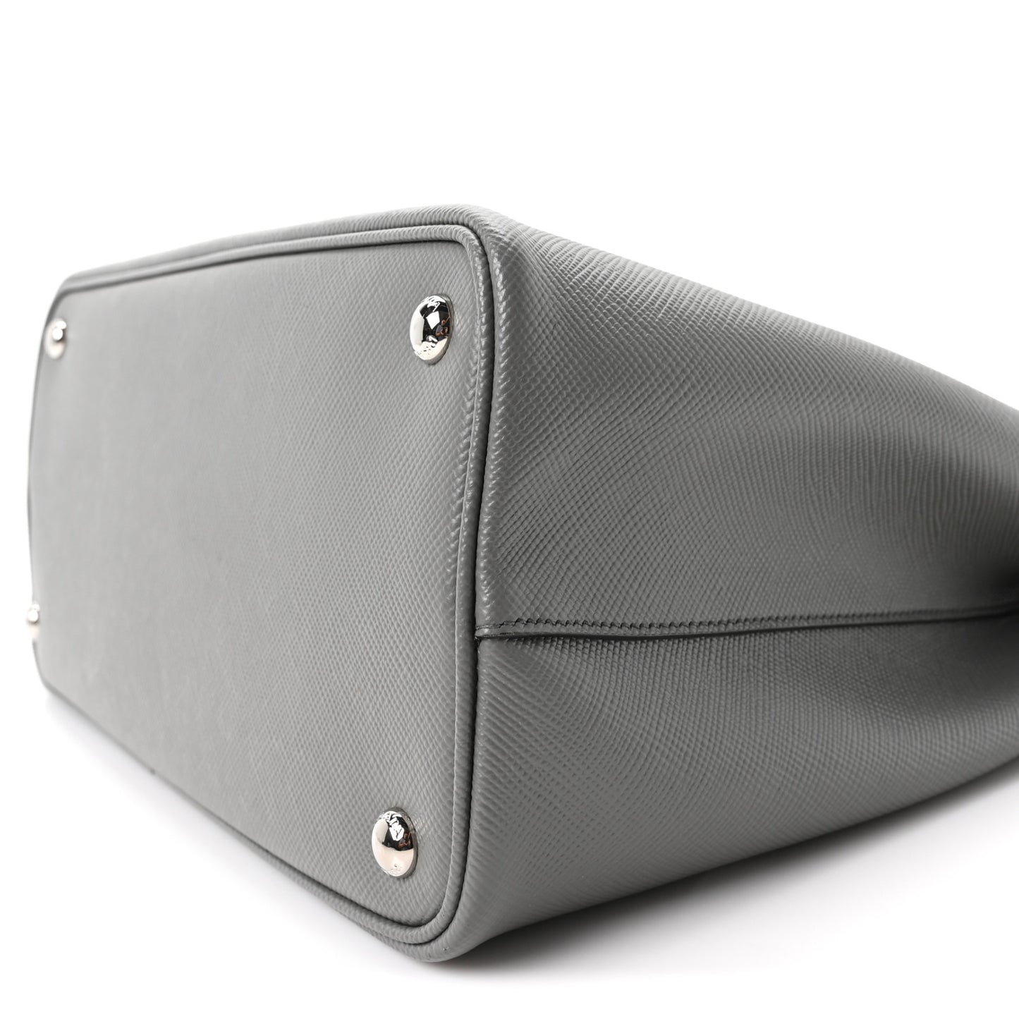 Saffiano Cuir Medium Double Bag Marmo