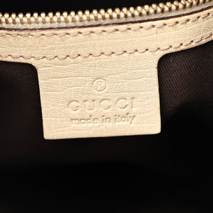 Gucci Monogram Hasler Hobo Beige 6 of 16
