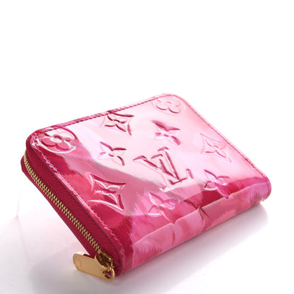 Louis Vuitton Vernis Ikat Zippy Coin Purse Rose Indien 4 of 7