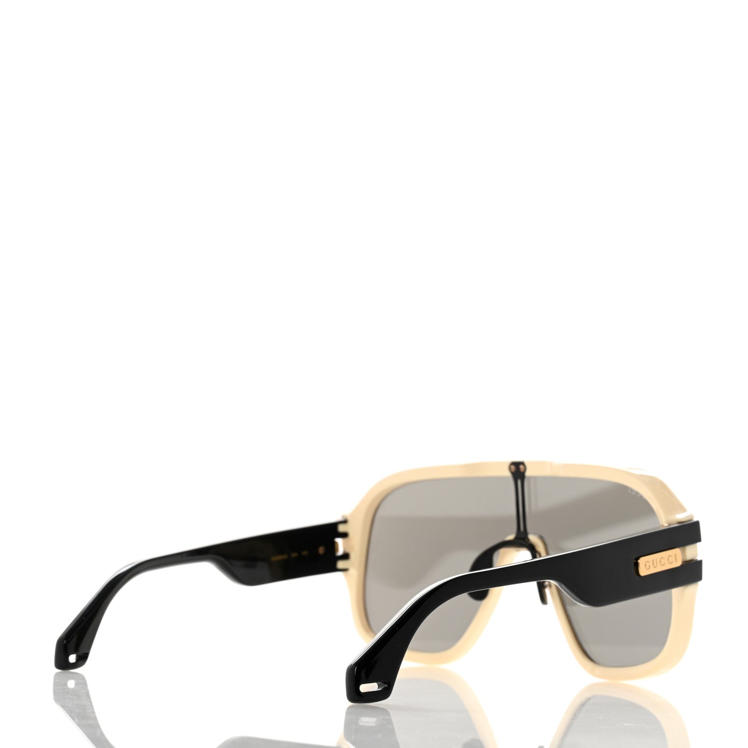 Gucci Acetate Aviator Sunglasses GG0663S Havana 4 of 7