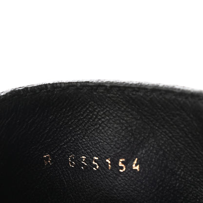 Chanel Shiny Calfskin Velvet Pearl Combat Short Boots 39 Black 8 of 12