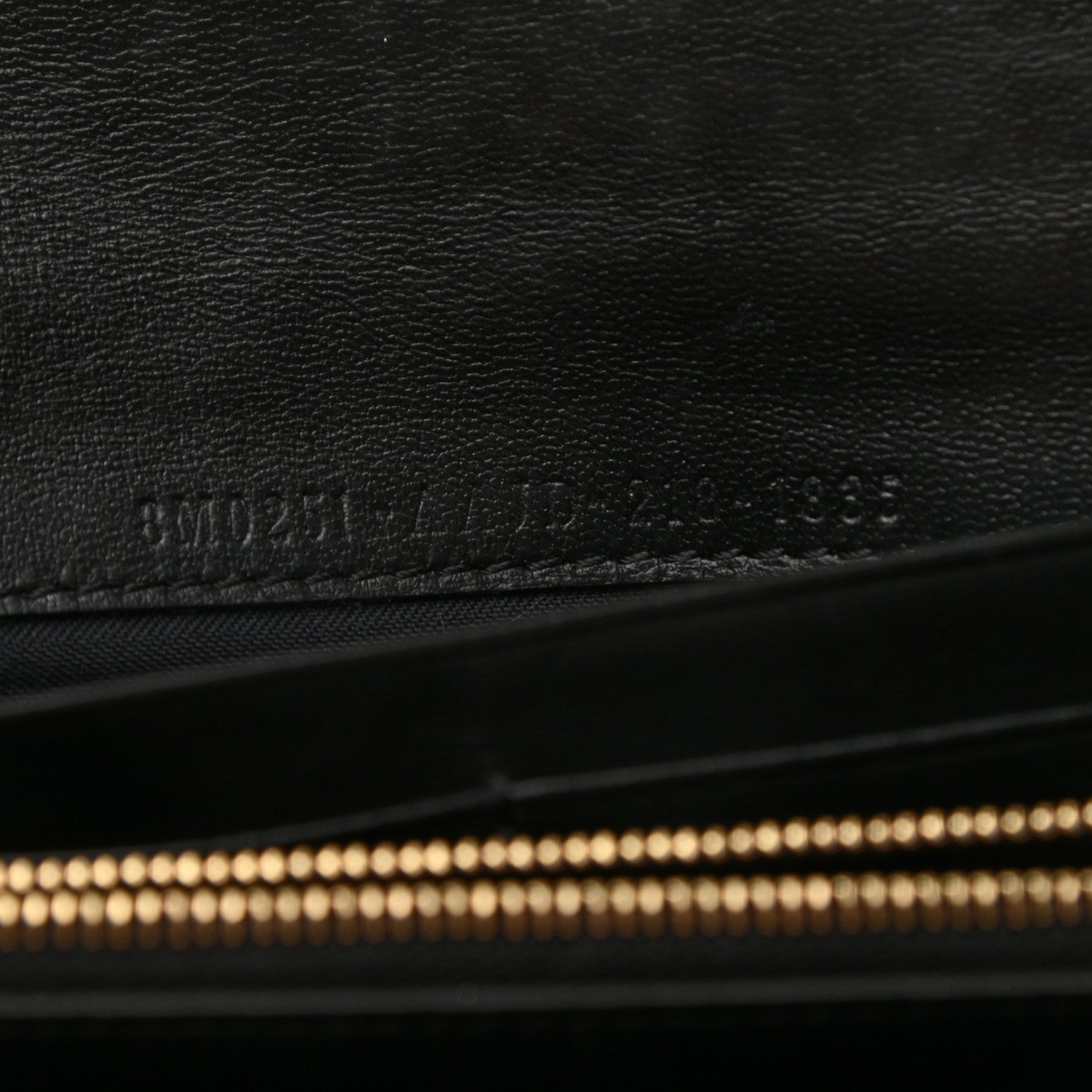 Fendi Nappa Matisse FF Embossed Continental Wallet Black 7 of 11