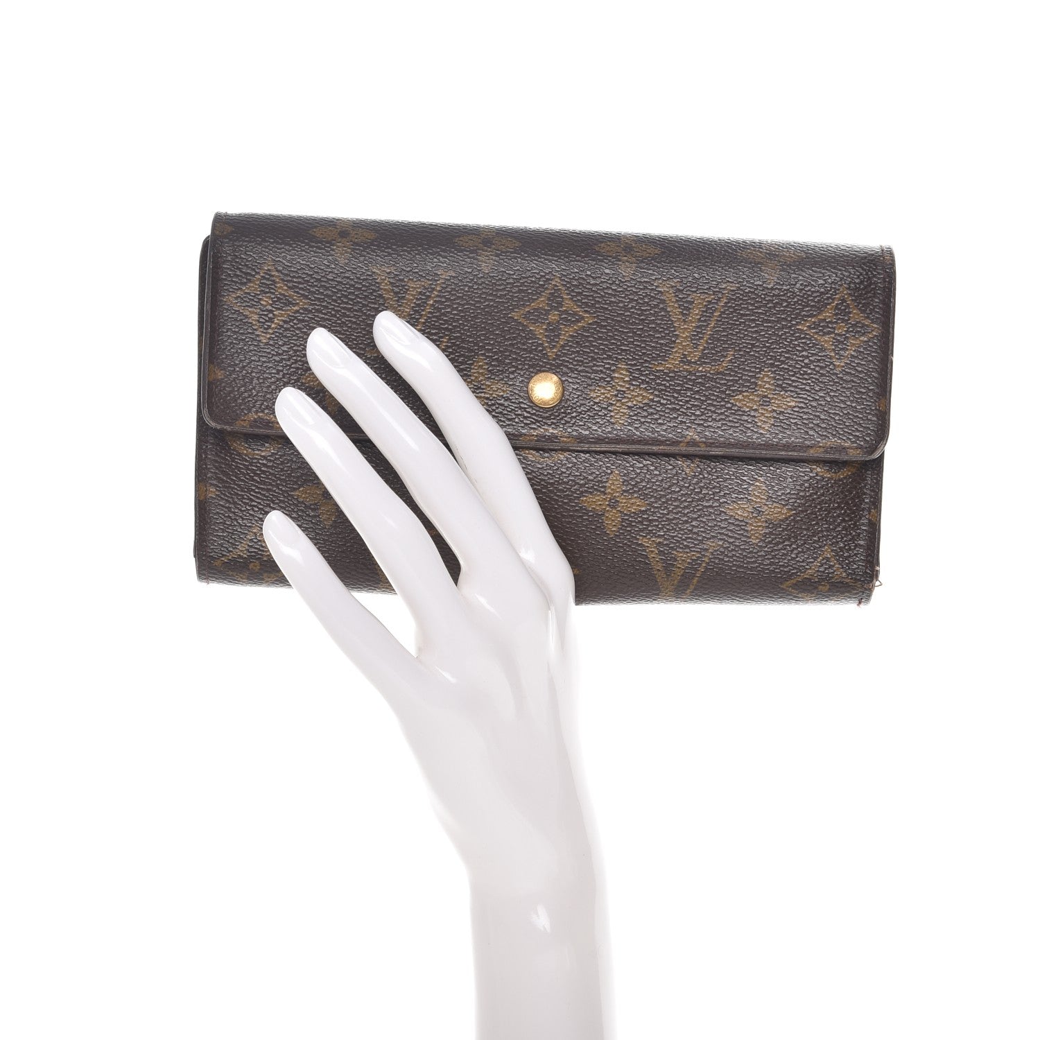 Louis Vuitton Monogram Porte Tresor International Wallet 2 of 12
