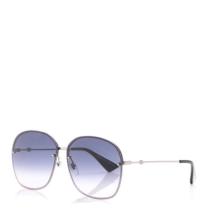 Gucci Square Frame Sunglasses GG0228S Purple 1 of 9