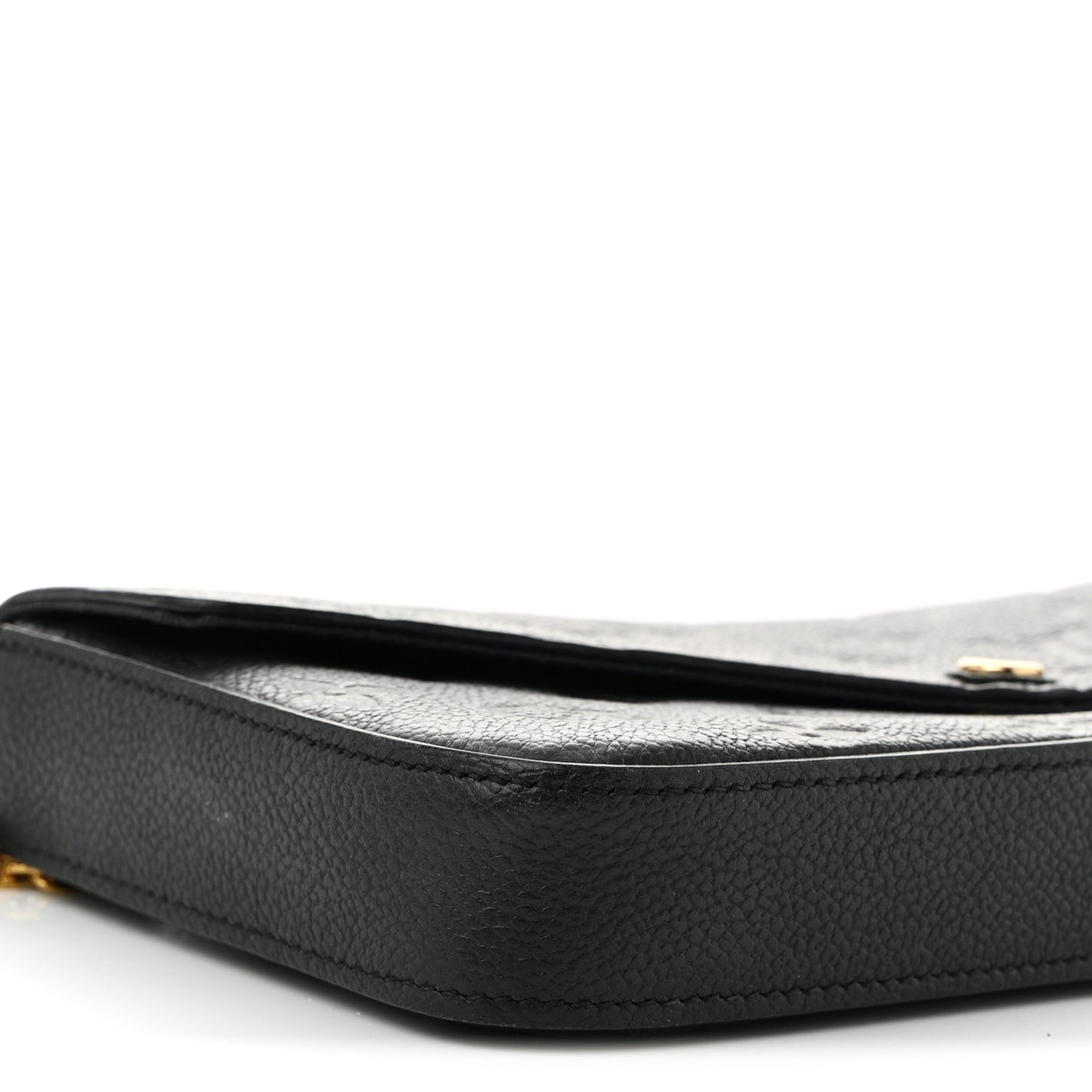 Empreinte Pochette Felicie Chain Wallet Black