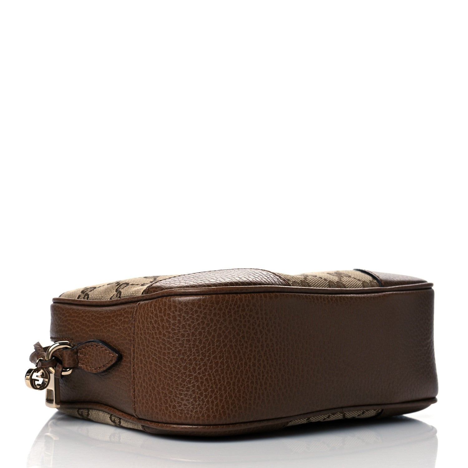 Gucci Monogram Mini Bree Messenger Bag Beige Tabacco 4 of 11