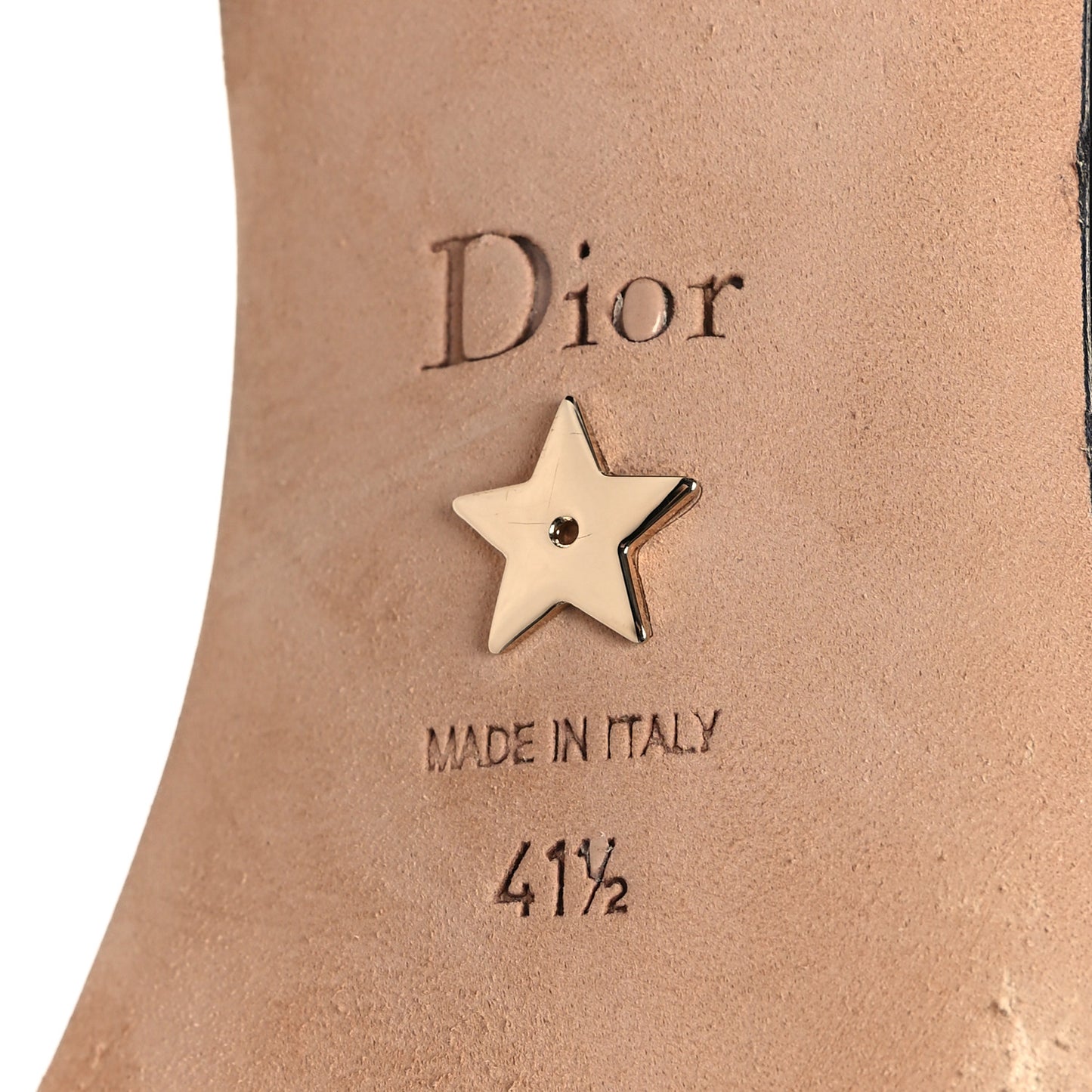 Patent C'est Dior 50mm Slide Sandals 41.5 Black