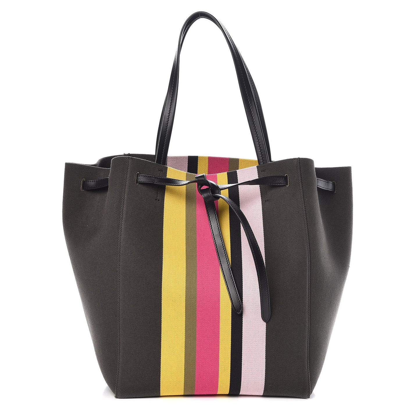 Textile Striped Medium Belt Cabas Phantom Multicolor