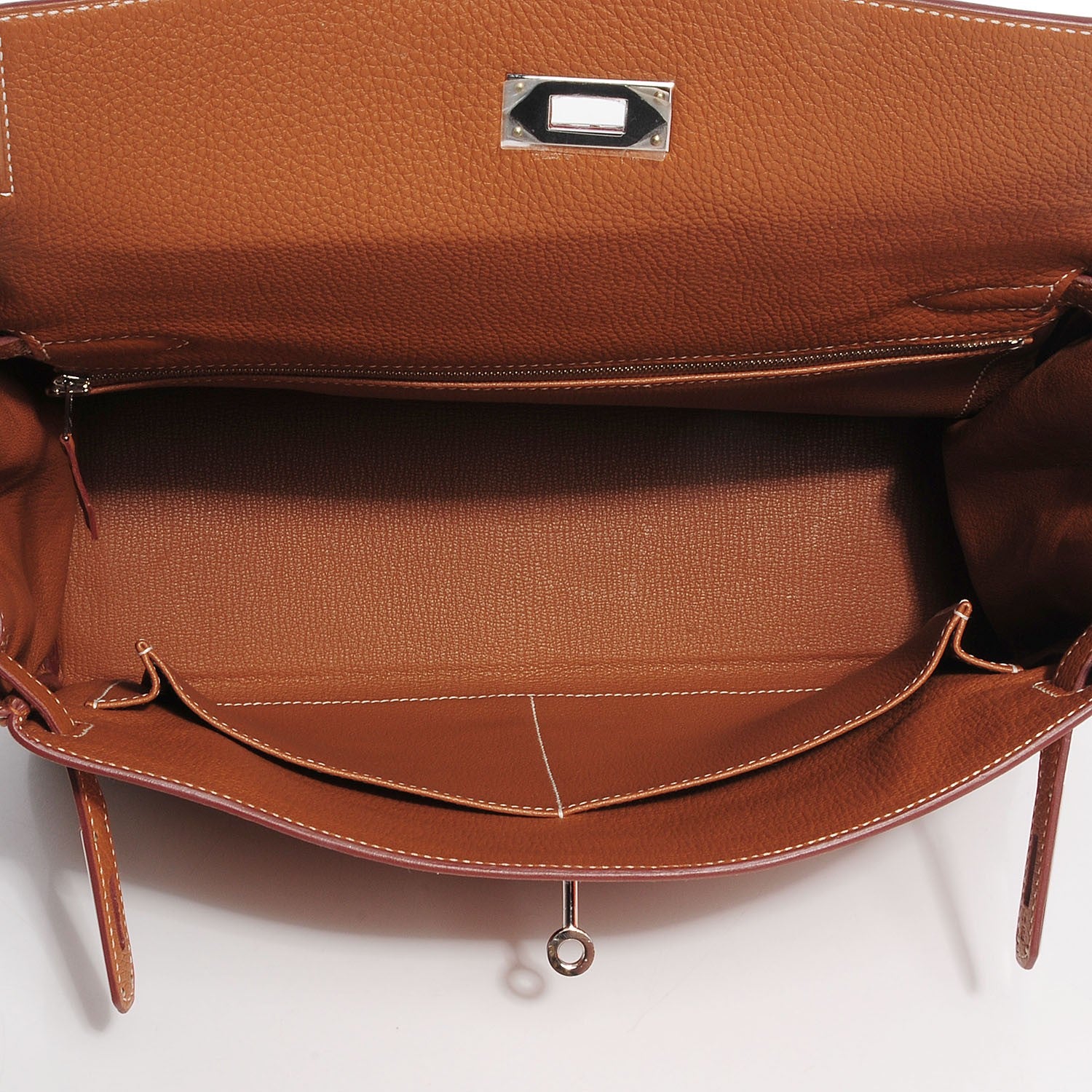 Hermes Togo Kelly Retourne 32 Gold 7 of 27