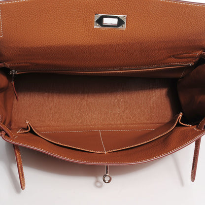Hermes Togo Kelly Retourne 32 Gold 7 of 27