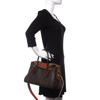 Louis Vuitton Monogram Tuileries Caramel Rouge 2 of 10