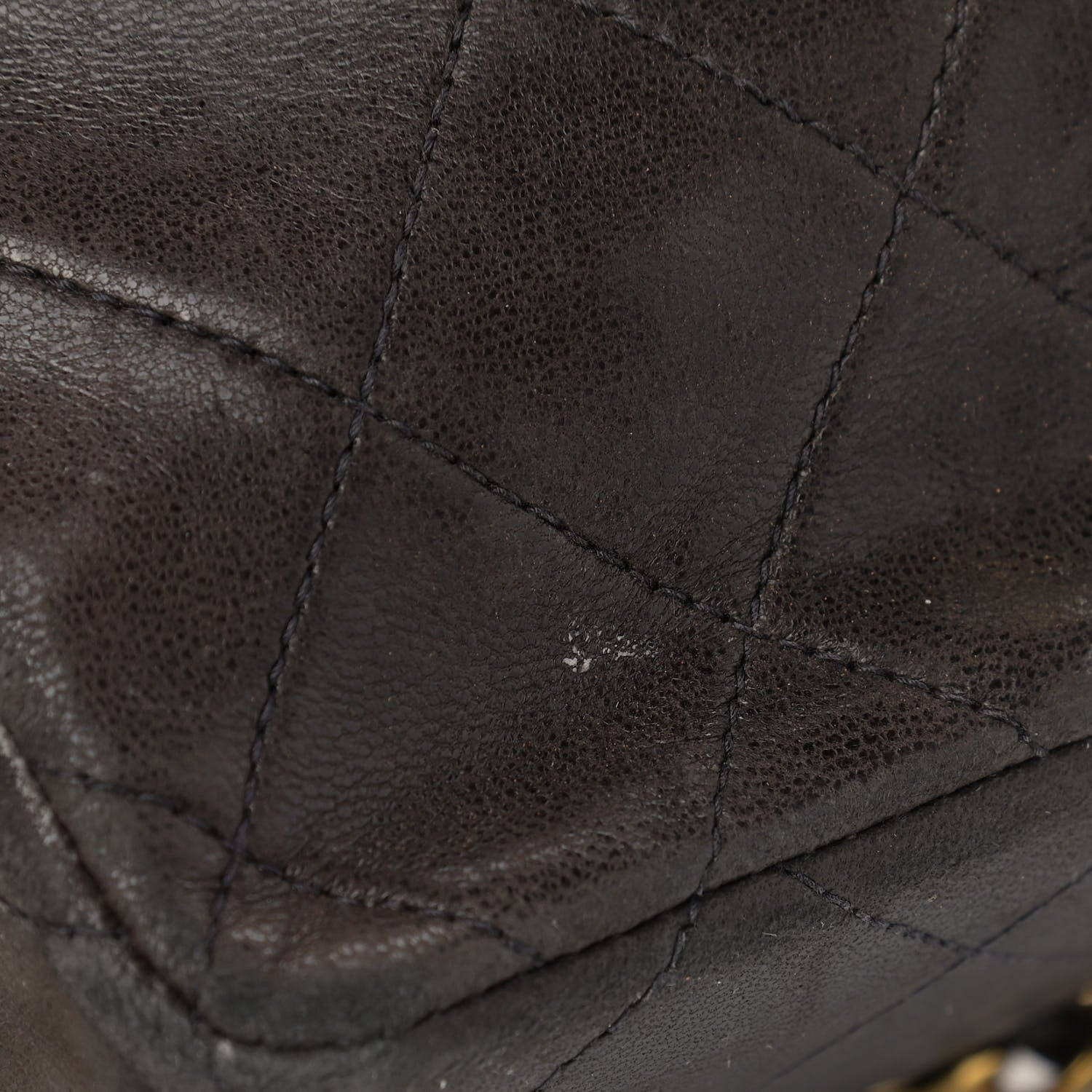 Chanel Lambskin Quilted Mini Square Flap Brown 9 of 10