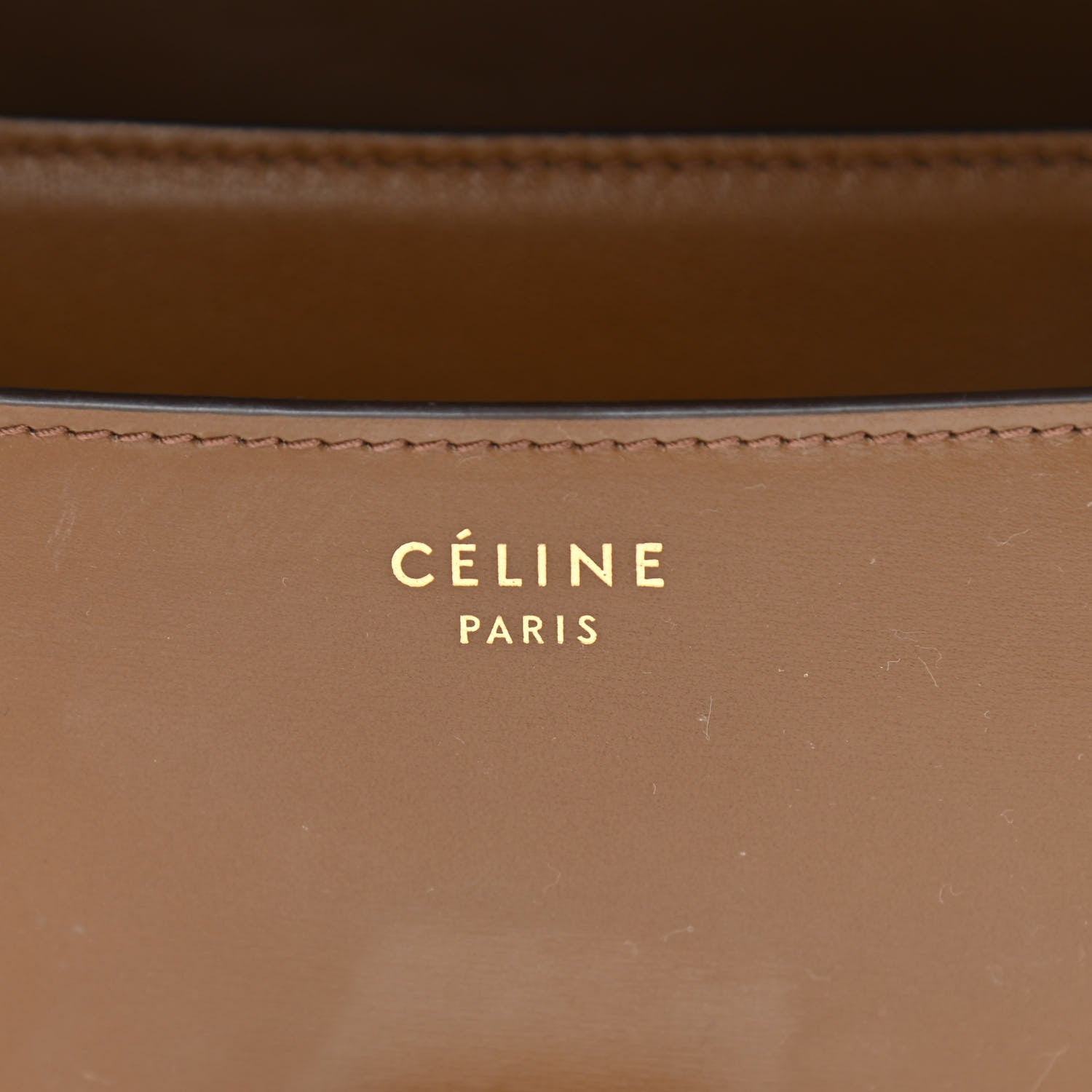 Celine Box Calfskin Medium Classic Box Flap Bag Camel 11 of 21