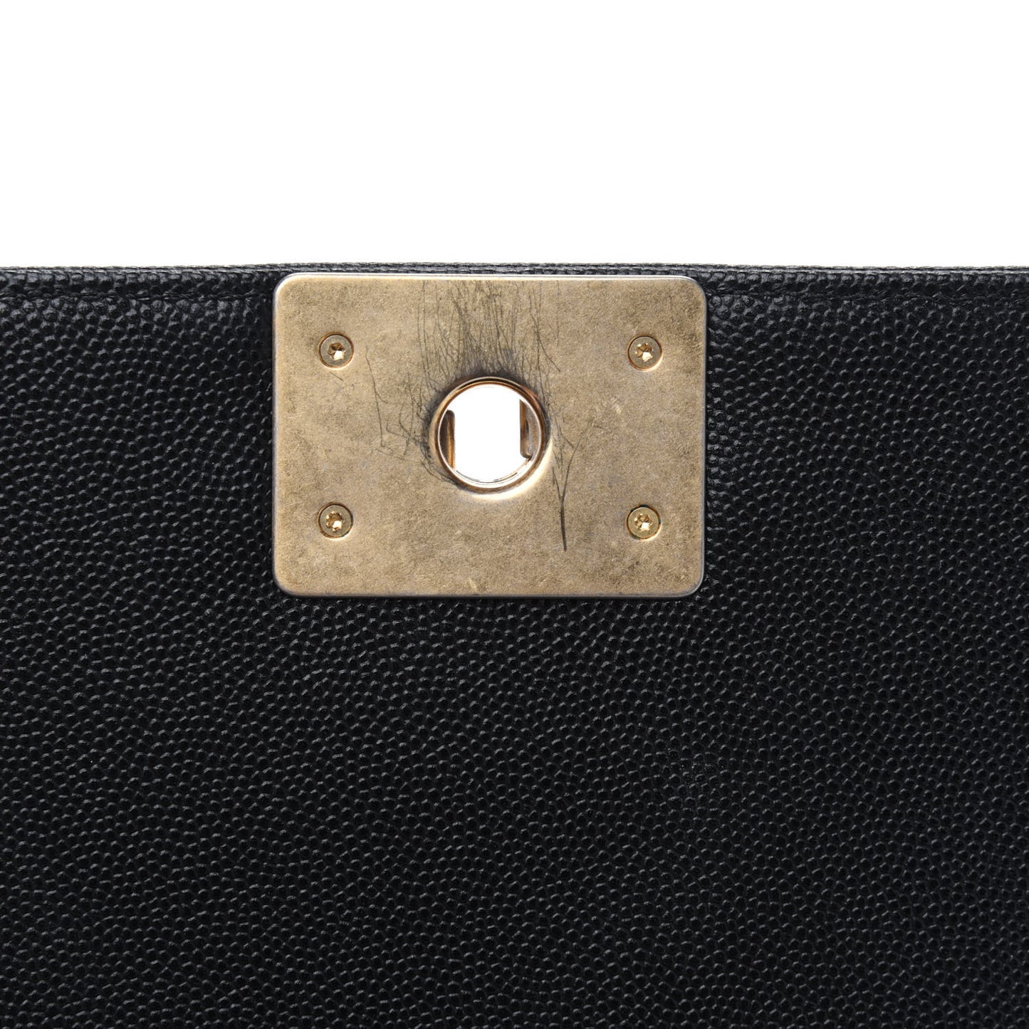 Caviar Quilted New Medium Boy Flap Black