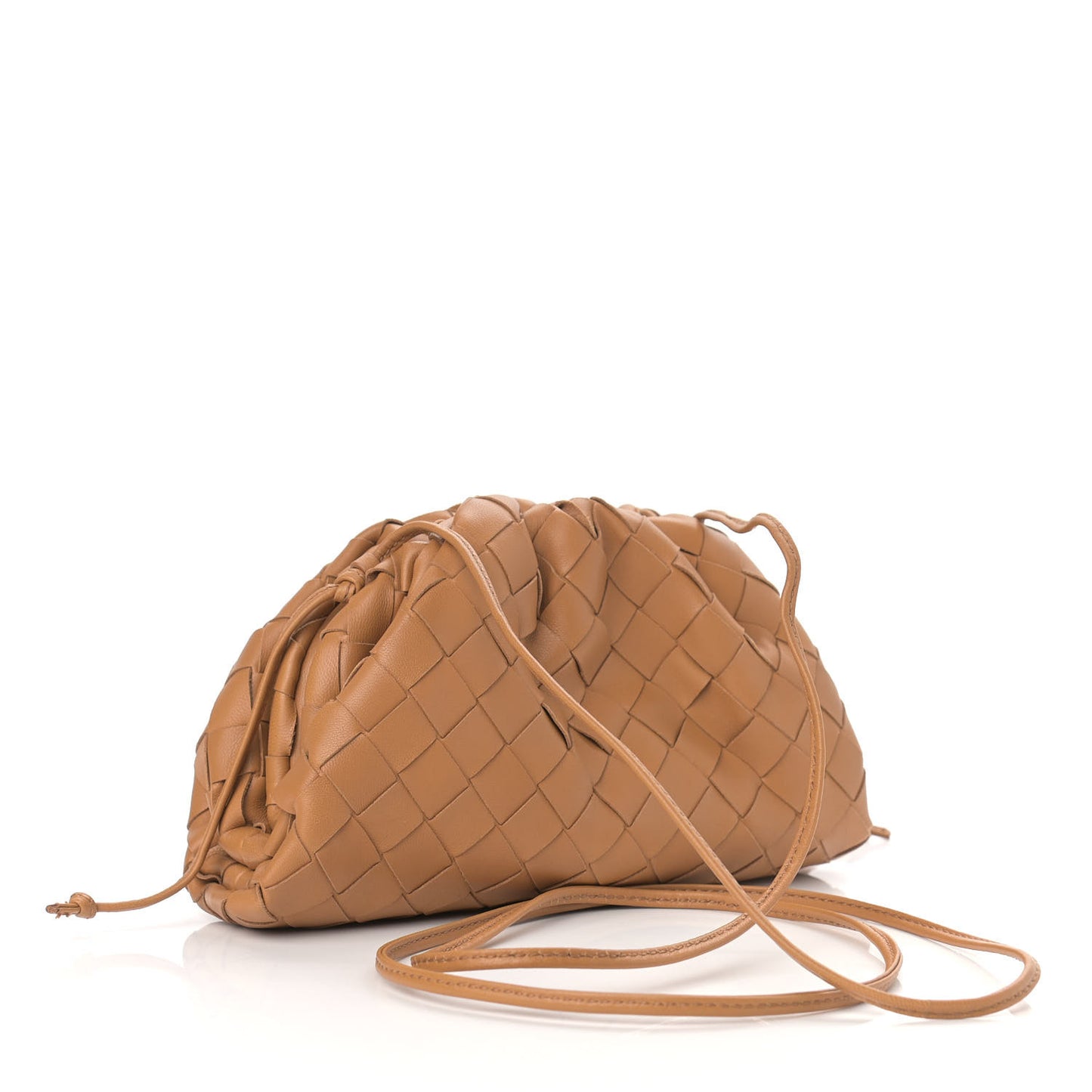 Nappa Intrecciato The Mini Pouch Carmel
