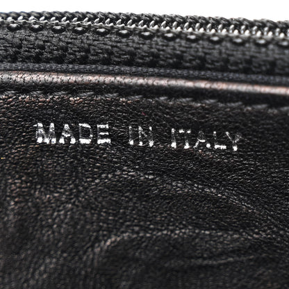 Chanel Crumpled Lambskin Studded Paris Dallas Wallet On Chain WOC Black 7 of 14