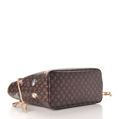 Louis Vuitton Catogram Neverfull MM Marron 4 of 10