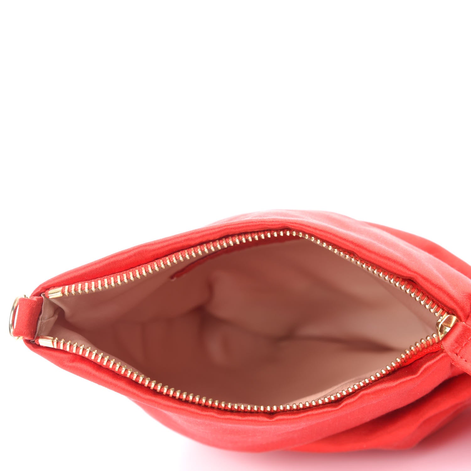 Valentino Garavani Satin Noeud D'Amour Bow Clutch Red 6 of 11