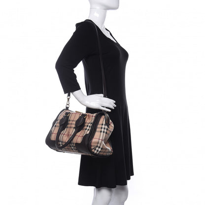 Burberry Haymarket Check Medium Gladstone Chocolate 2 of 10