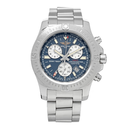 Breitling Stainless Steel 44mm Colt Chronograph Quartz Watch Blue A73388 1 of 4