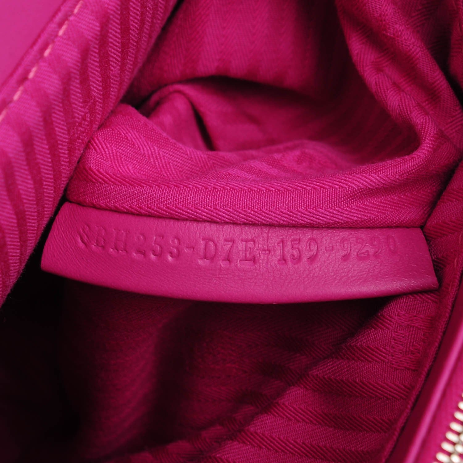 Fendi Vitello Elite Petite 2Jours Tote Magenta 7 of 8